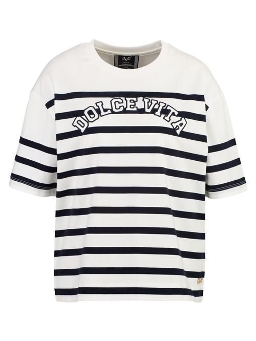 19V69 ITALIA Shirts 'Petonia'  sort / hvid