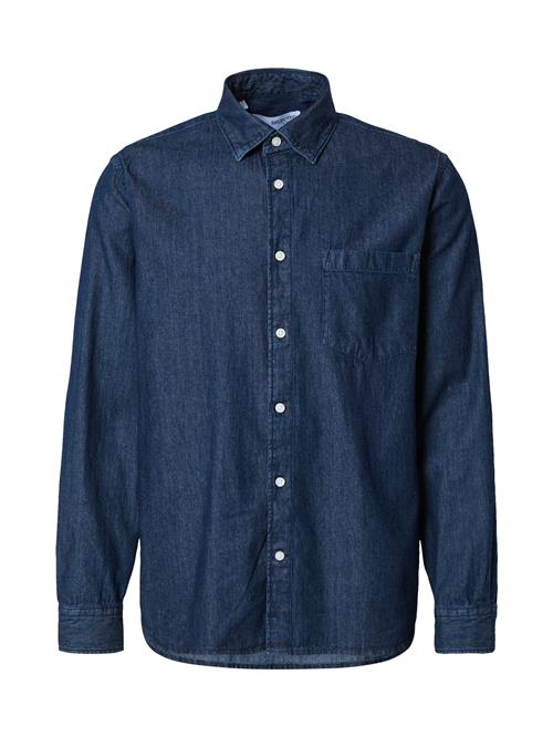 SELECTED Skjorte 'SLHCARLO'  blue denim