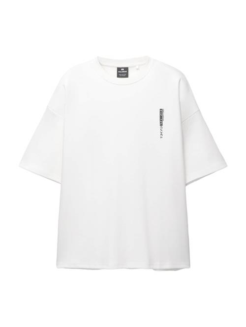 Pull&Bear Bluser & t-shirts  mørkegrå / sort / hvid