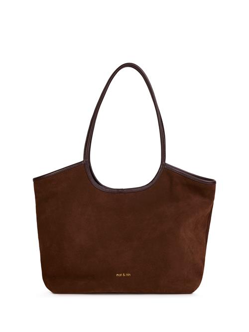 Nat&Nin Shopper ' MILAN '  brun