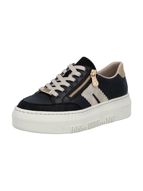 Rieker Sneaker low  lysebeige / sort