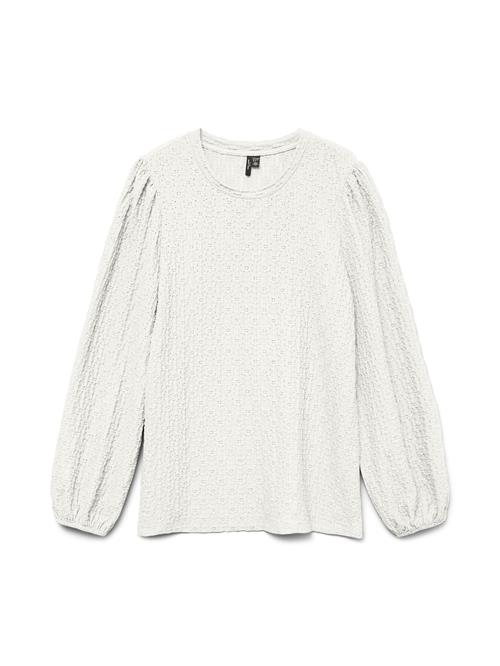 Vero Moda Curve Bluse 'VMCFlower'  hvid