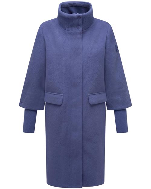 NAVAHOO Overgangsfrakke 'Polarblüte 14'  safir