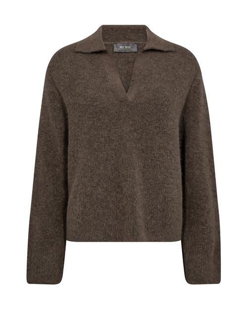 MOS MOSH Pullover 'MMThora Aidy'  brun