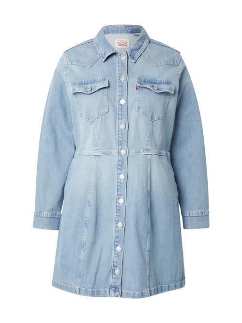 Levi's® Plus Blusekjole 'Flynn Western Dress'  blue denim