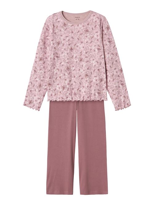 NAME IT Natsæt Mauve Flower Rib Mauve Shadows