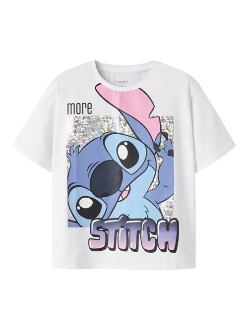 NAME IT T-shirt Fora Stitch Bright White
