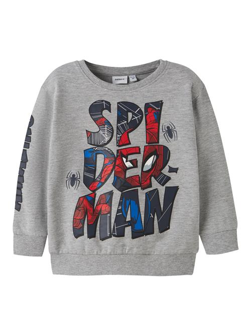 NAME IT Sweatshirt Floyd Spider-Man Grey Melange