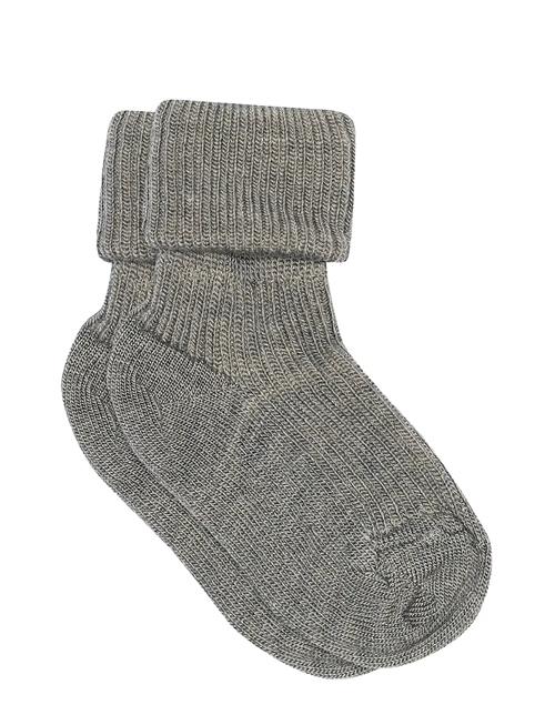 mp Denmark | Wool Rib Baby Socks | 17/18