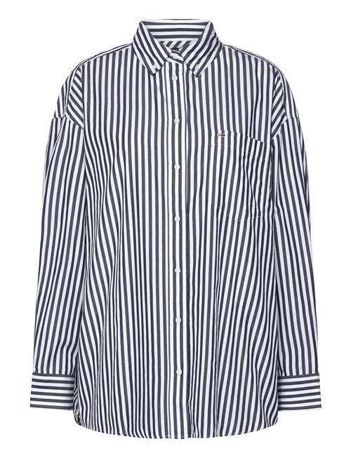 Tommy Jeans | Tjw Ovs Pinstripe Shirt | XS