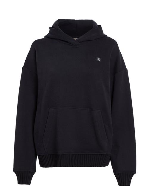 Calvin Klein Jeans | Woven Label Peached Hoodie | L