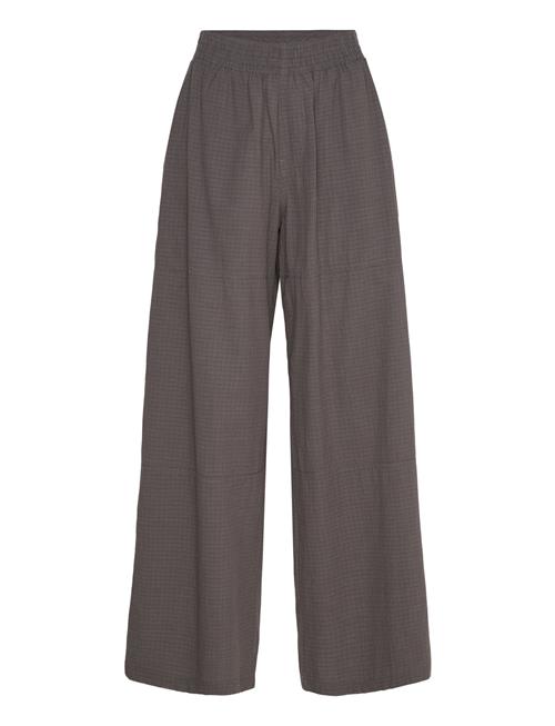 Hope | Rave Trousers Dark Brown Check | 38