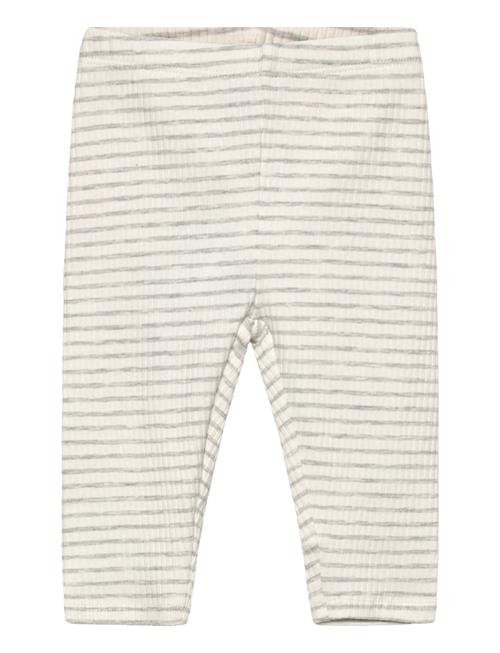 Mango | Stripped Cotton Leggings | 6-9M