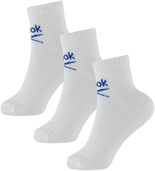 Reebok Ankelstrømper - 3-pak - Hvid