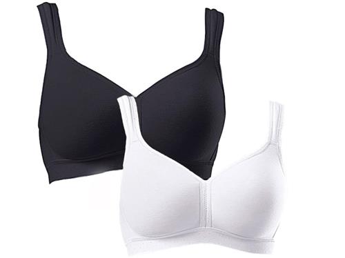 PETITE FLEUR BH  sort / hvid