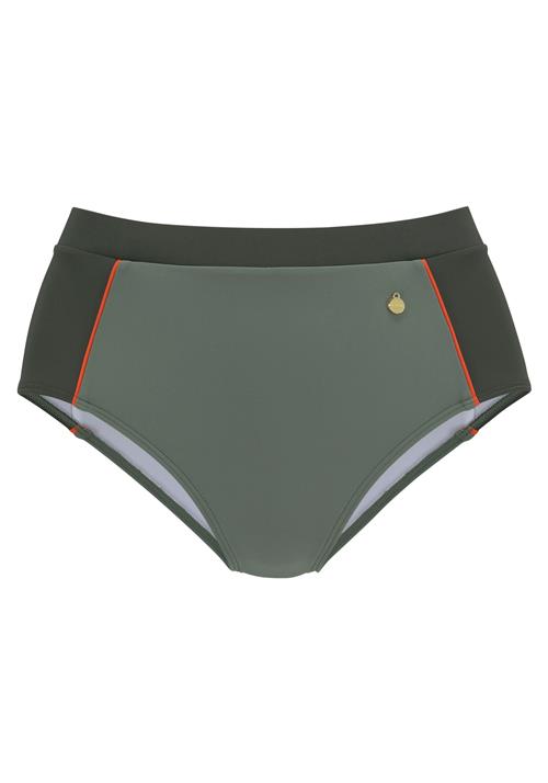 LASCANA Bikinitrusse 'Yuna'  khaki / oliven / orange