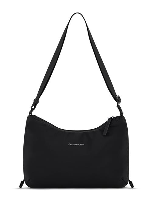Kapten & Son Skuldertaske 'Skara Small'  sort / hvid