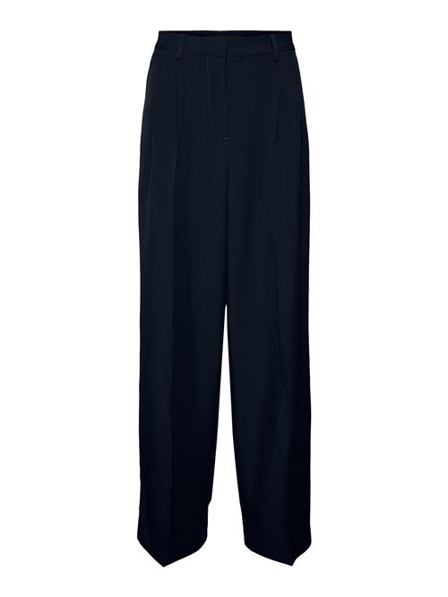 VERO MODA Bukser med lægfolder 'RITA'  sort