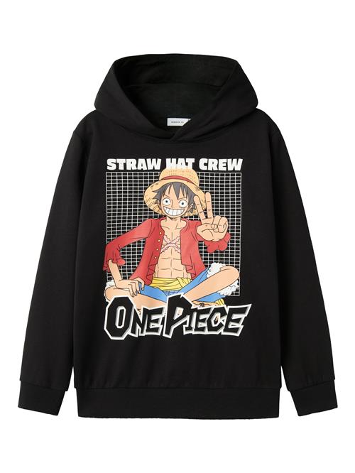 NAME IT Sweatshirt 'NKMDyn'  lyseblå / rød / sort / hvid