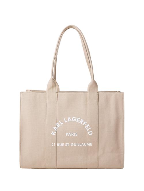 Karl Lagerfeld Shopper 'Rue St-Guillaume'  mokka / offwhite