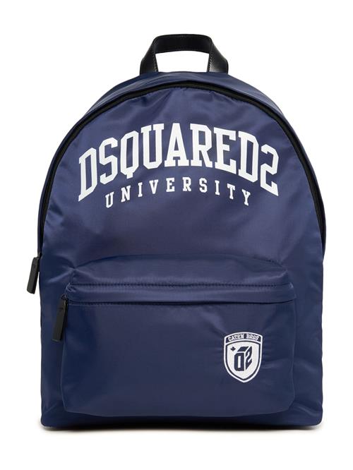 DSQUARED2 Rygsæk  marin / hvid