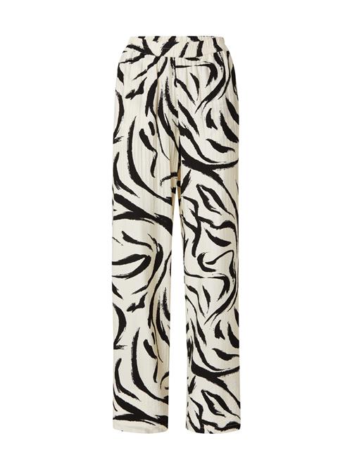 VILA Bukser 'VIClo'  ecru / sort