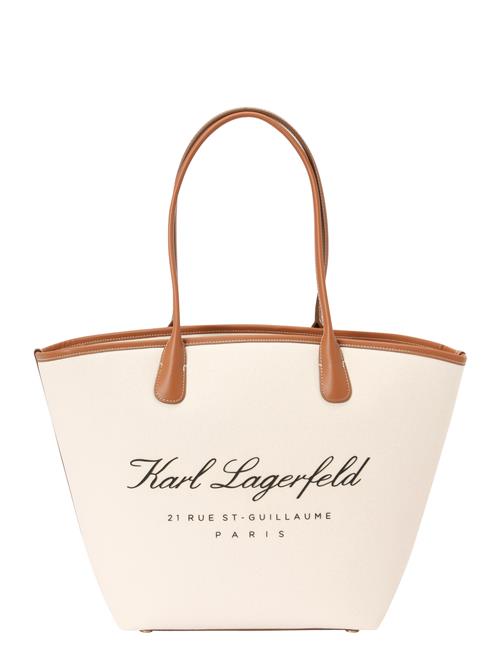 Karl Lagerfeld Strandtaske 'HOTEL'  sand