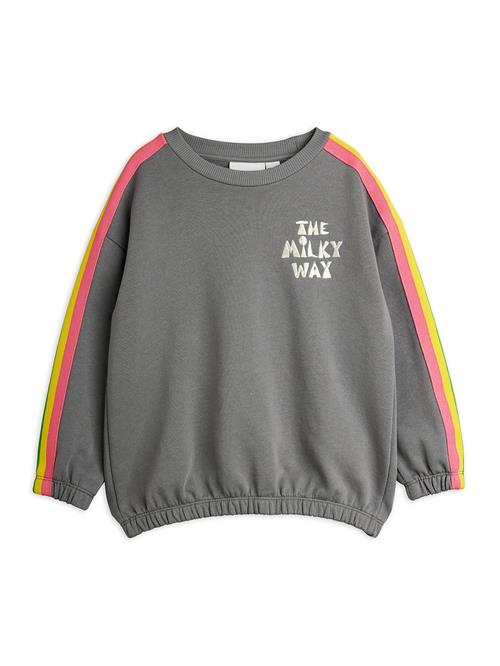 Mini Rodini The Milky Way Rainbow Sweatshirt Grey  Grey 116/122 cm  Grå  116/122 cm  unisex