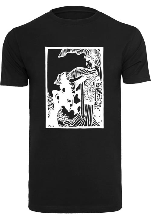 Merchcode Shirts 'Chinese Beauty X'  grå / sort / hvid