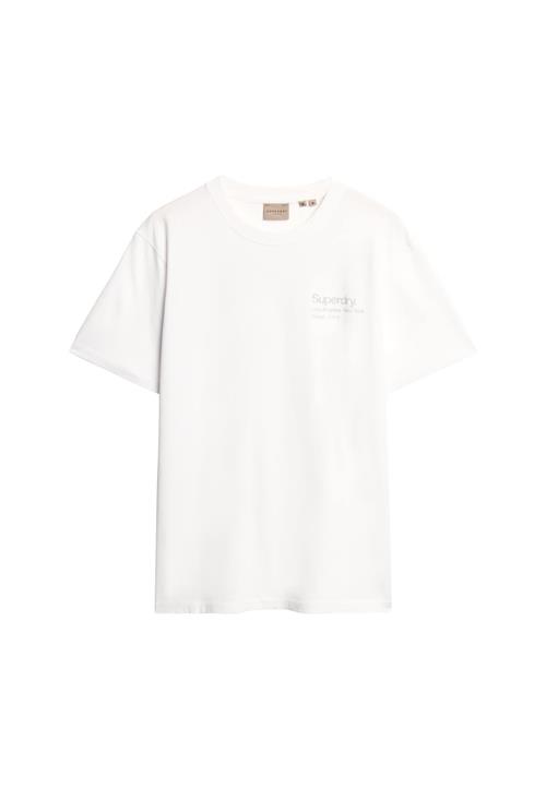 Superdry & Co Bluser & t-shirts 'City'  lysegrå / hvid