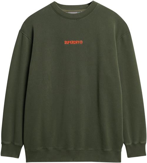 Superdry & Co Sweatshirt  oliven / orange