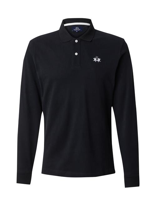 La Martina Bluser & t-shirts 'XMP004'  sort / hvid