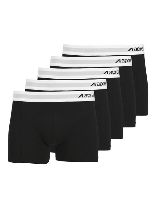 aprel Boksershorts  sort / hvid