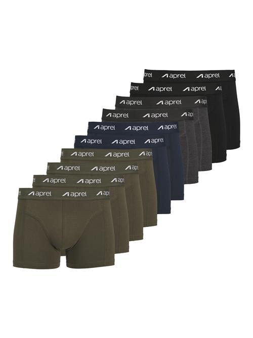 aprel Boksershorts  navy / grå-meleret / oliven / sort