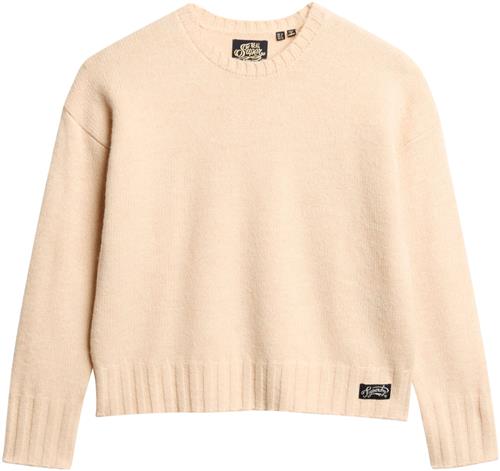 Superdry & Co Pullover 'Essential'  beige / sort