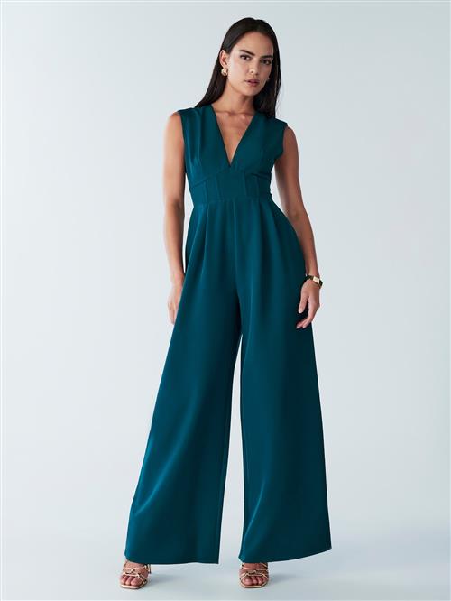 BWLDR Jumpsuit 'Romance'  petroleum