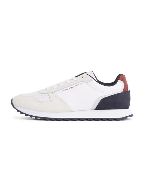 TOMMY HILFIGER Sneaker low  navy / mørkerød / hvid / naturhvid