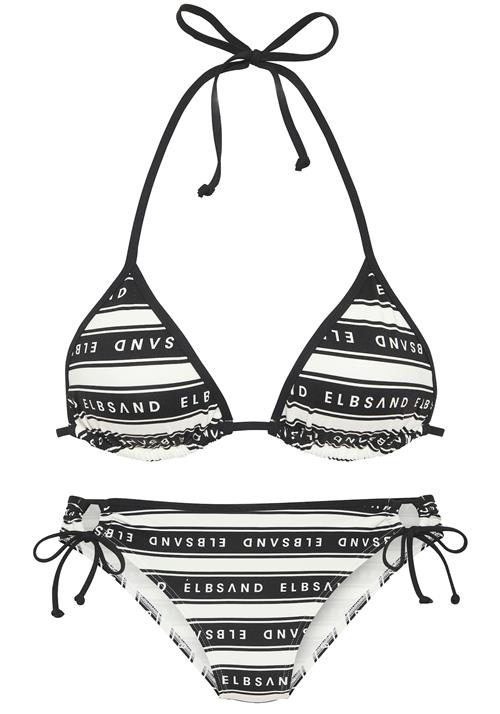 Elbsand Bikini  sort / offwhite