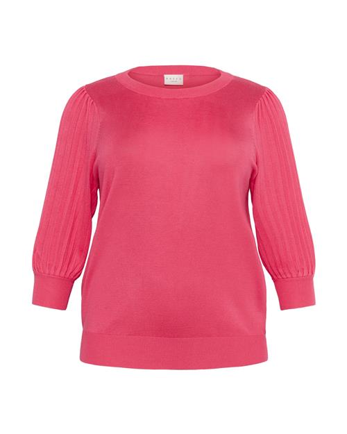 KAFFE CURVE Pullover 'Loni'  pink