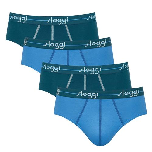 SLOGGI Slip  azur / petroleum / hvid