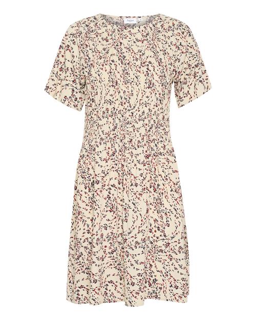 SAINT TROPEZ Sommerkjole 'GislaSZ'  creme / marin / mørkerød