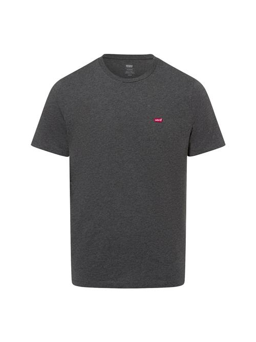 LEVI'S ® Bluser & t-shirts 'SS Original HM Tee'  mørkegrå / rød