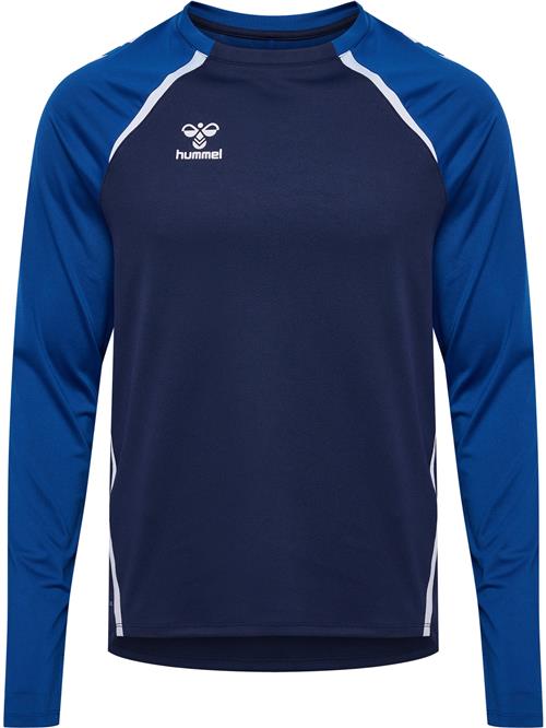 Hummel Sportsweatshirt 'Lead 2.0'  blå / mørkeblå / hvid