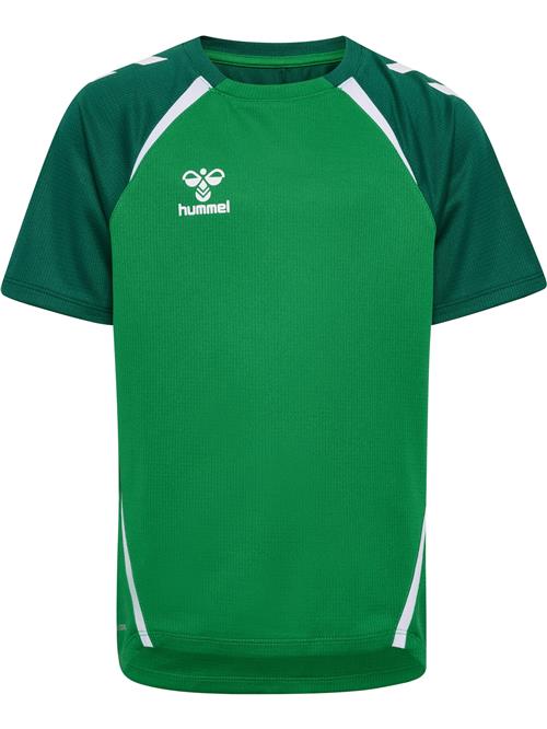 Hummel Funktionsskjorte 'Lead 2.0'  smaragd / gran / hvid