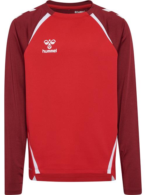Hummel Sportsweatshirt 'Lead 2.0'  rød / mørkerød / hvid