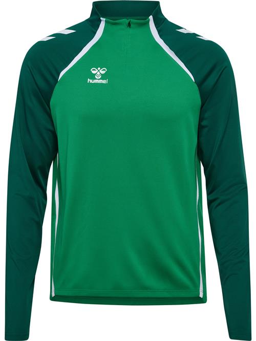 Hummel Funktionsskjorte 'Lead 2.0'  grøn / gran / hvid