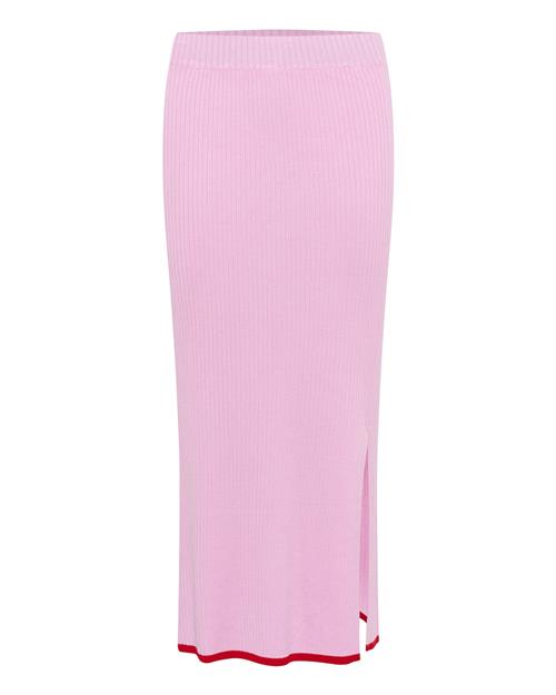 CULTURE Nederdel 'Sabi Annemette'  lyserød / rød