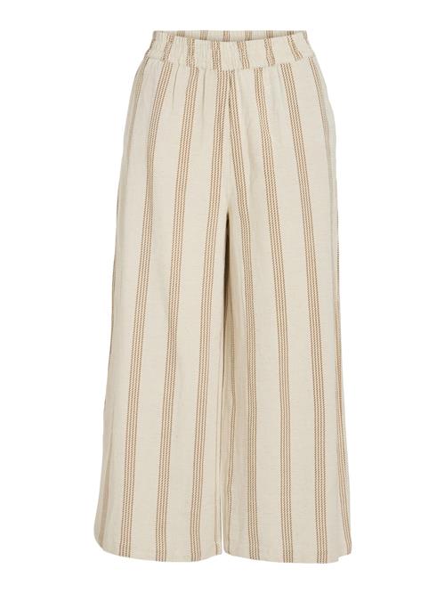 VILA Bukser  beige / brun