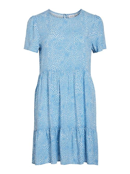 VILA Kjole 'VIPaya'  blå / uldhvid