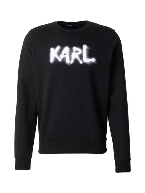 Karl Lagerfeld Sweatshirt  sort / hvid
